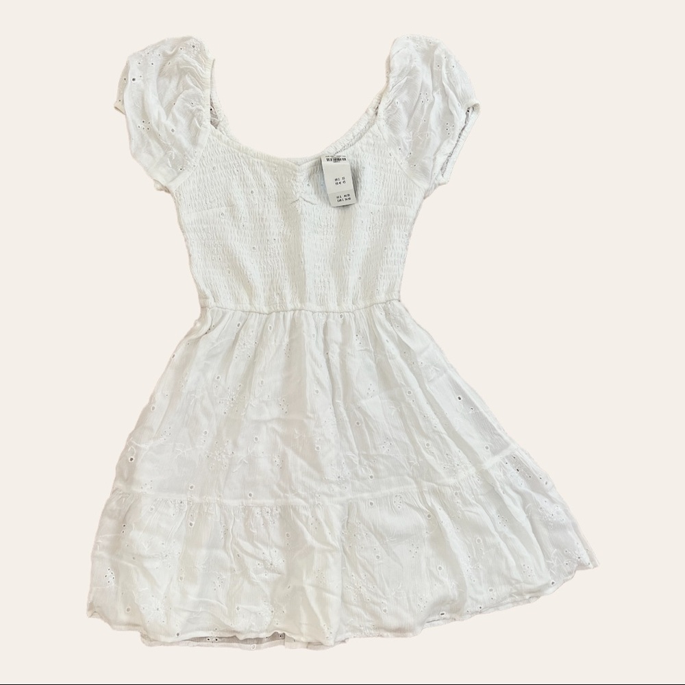 Hollister Lace White Dress